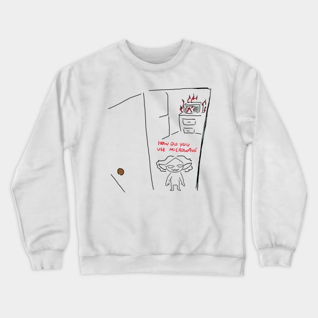 How Do You Use Microwave Crewneck Sweatshirt by TriStateArt